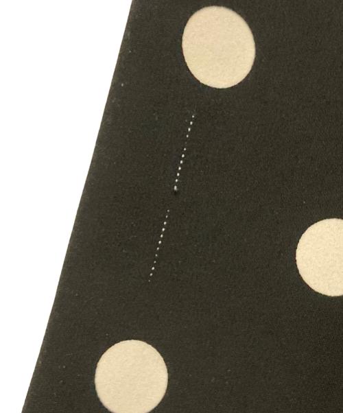 BALLSEY（ボールジィ）BALLSEY (ボールジィ) ドット柄ワイドパンツ ブラック サイズ:36の古着・服飾アイテム