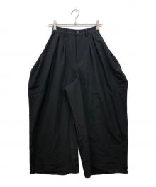AEWEN MATOPH（イウエン マトフ）の古着「コクーンワイドパンツ」｜ブラック