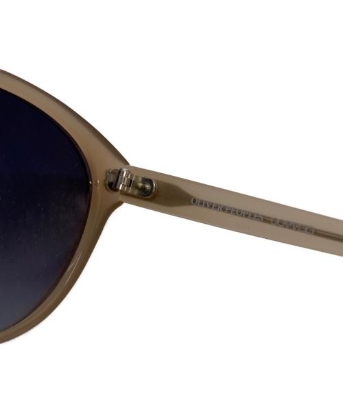 OLIVER PEOPLES（オリバーピープルズ）OLIVER PEOPLES (オリバーピープルズ) Ariette サングラス ブラウン サイズ:55□17-145の古着・服飾アイテム