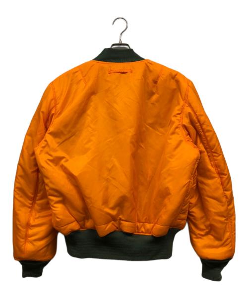 VALLEY APPAREL LLC（バレー アパレル）VALLEY APPAREL LLC (バレー アパレル) MA-1ジャケット カーキ サイズ:Lの古着・服飾アイテム