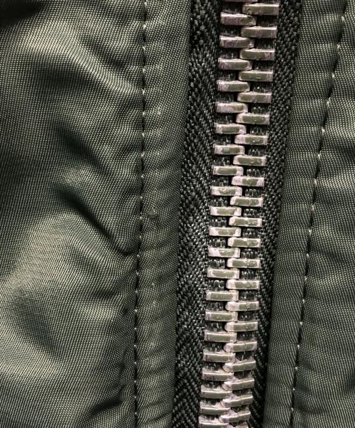 VALLEY APPAREL LLC（バレー アパレル）VALLEY APPAREL LLC (バレー アパレル) MA-1ジャケット カーキ サイズ:Lの古着・服飾アイテム