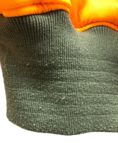 VALLEY APPAREL LLC（バレー アパレル）VALLEY APPAREL LLC (バレー アパレル) MA-1ジャケット カーキ サイズ:Lの古着・服飾アイテム