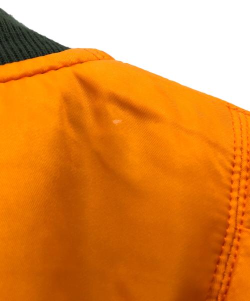 VALLEY APPAREL LLC（バレー アパレル）VALLEY APPAREL LLC (バレー アパレル) MA-1ジャケット カーキ サイズ:Lの古着・服飾アイテム