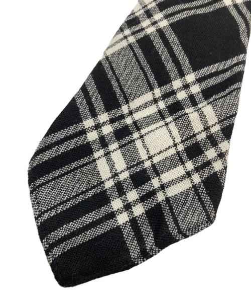 RRL（ダブルアールエル）RRL (ダブルアールエル) チェックネクタイ ブラック サイズ:不明の古着・服飾アイテム