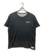 POLO RALPH LAURENポロ・ラルフローレン）の古着「リバーシブルTシャツ」｜ブラック