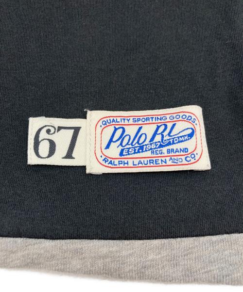 POLO RALPH LAUREN（ポロ・ラルフローレン）POLO RALPH LAUREN (ポロ・ラルフローレン) リバーシブルTシャツ ブラック サイズ:不明の古着・服飾アイテム