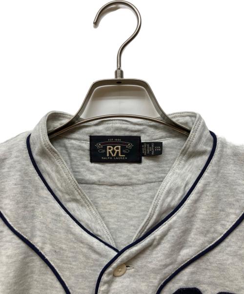 RRL（ダブルアールエル）RRL (ダブルアールエル) ベースボールTシャツ グレー サイズ:XXLの古着・服飾アイテム