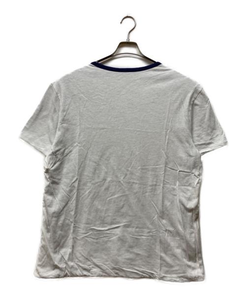 RALPH LAUREN（ラルフローレン）RALPH LAUREN (ラルフローレン) リバーシブルTシャツ ホワイト×ネイビー サイズ:不明の古着・服飾アイテム