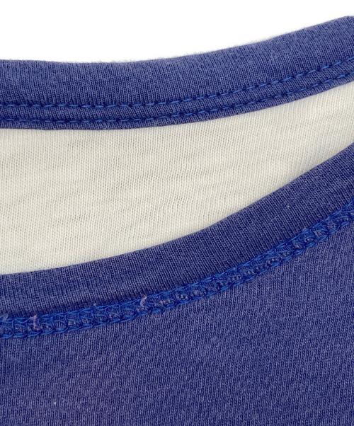 RALPH LAUREN（ラルフローレン）RALPH LAUREN (ラルフローレン) リバーシブルTシャツ ホワイト×ネイビー サイズ:不明の古着・服飾アイテム