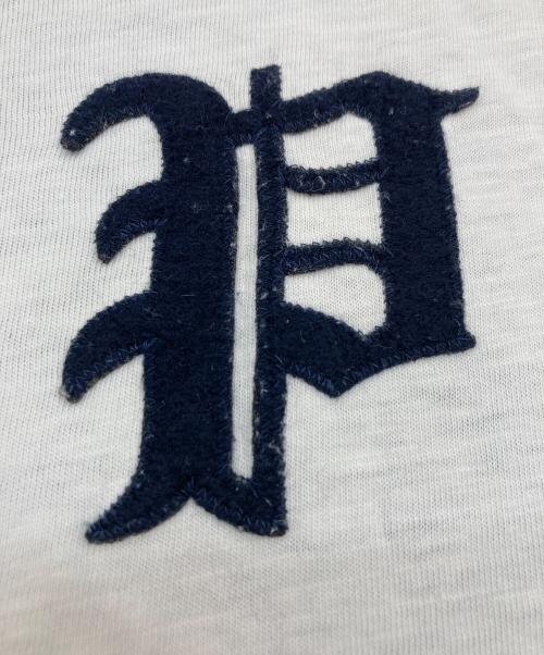 RALPH LAUREN（ラルフローレン）RALPH LAUREN (ラルフローレン) リバーシブルTシャツ ホワイト×ネイビー サイズ:不明の古着・服飾アイテム