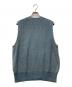 RRL (ダブルアールエル) Vネックニットベスト ブルー サイズ:L：25000円