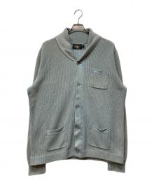 RRL（ダブルアールエル）の古着「ショールカラーカーディガン」｜ブルー