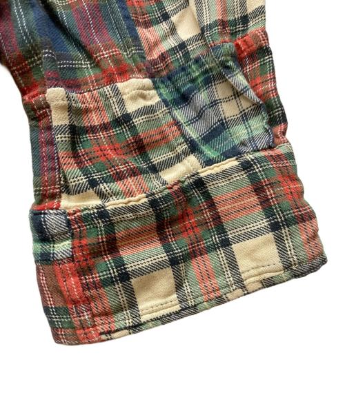 RALPH LAUREN（ラルフローレン）RALPH LAUREN (ラルフローレン) パッチワークシャツ マルチカラー サイズ:Lの古着・服飾アイテム