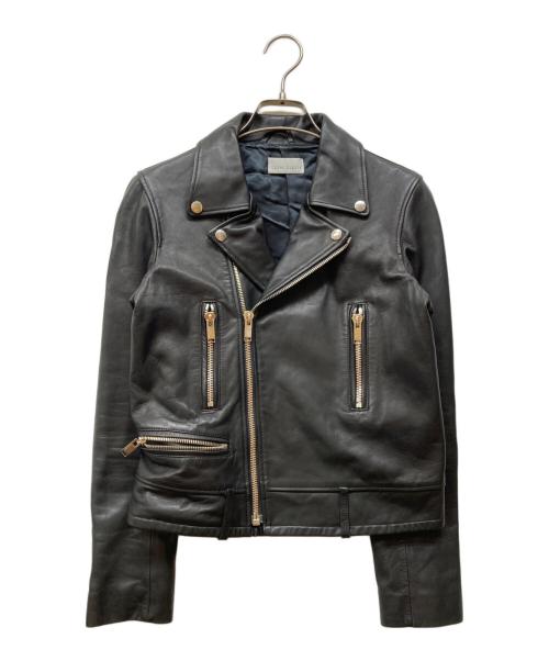 upper hights（アッパーハイツ）upper hights (アッパーハイツ) ラムレザー ダブルライダースジャケット ブラック サイズ:1の古着・服飾アイテム