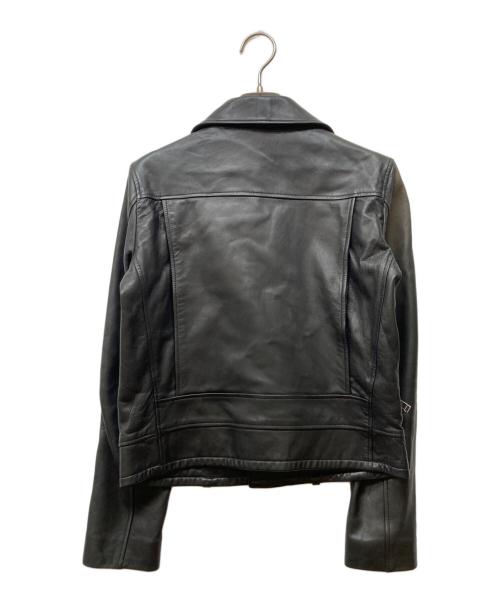 upper hights（アッパーハイツ）upper hights (アッパーハイツ) ラムレザー ダブルライダースジャケット ブラック サイズ:1の古着・服飾アイテム