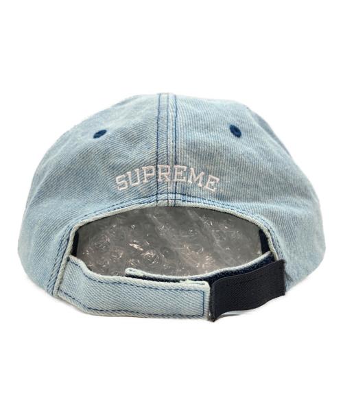 SUPREME（シュプリーム）Supreme (シュプリーム) Embroidered Money Logo 6-Panel Cap インディゴの古着・服飾アイテム