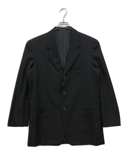 Yohji Yamamoto COSTUME D'HOMME（ヨウジヤマモトコスチュームドオム）Yohji Yamamoto COSTUME D'HOMME (ヨウジヤマモトコスチュームドオム) 3Bウールジャケット ブラック サイズ:3の古着・服飾アイテム