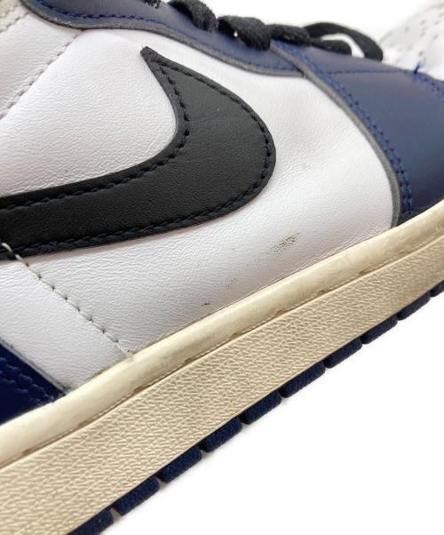 NIKE（ナイキ）NIKE (ナイキ) AIR JORDAN 1 RETRO HIGH OG ネイビー サイズ:27.5㎝の古着・服飾アイテム