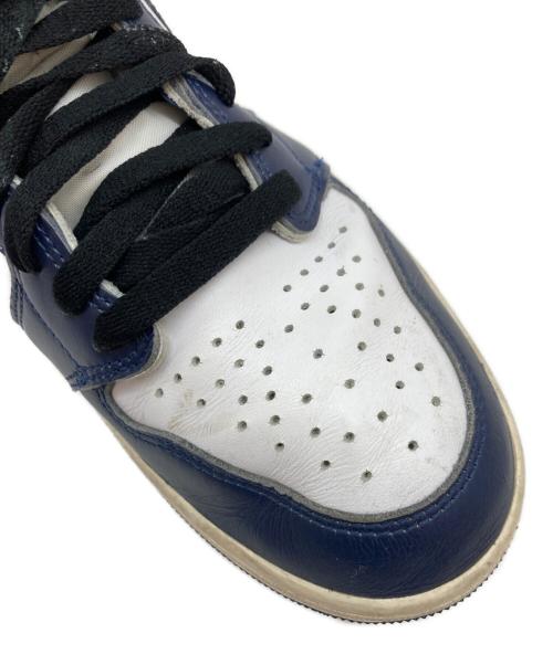NIKE（ナイキ）NIKE (ナイキ) AIR JORDAN 1 RETRO HIGH OG ネイビー サイズ:27.5㎝の古着・服飾アイテム