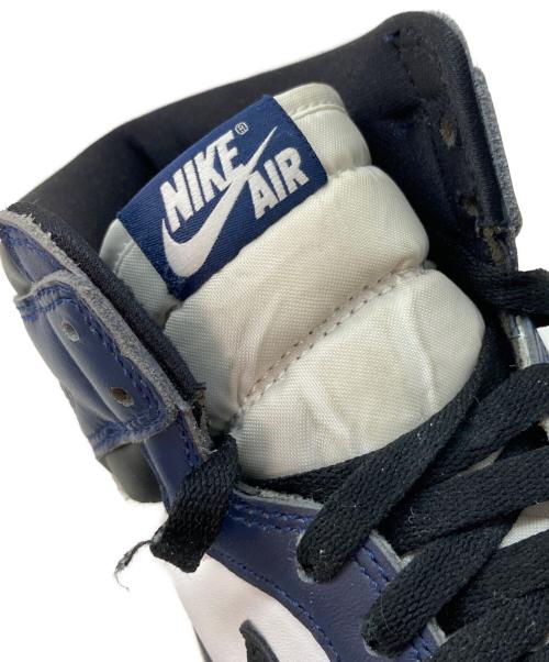 NIKE（ナイキ）NIKE (ナイキ) AIR JORDAN 1 RETRO HIGH OG ネイビー サイズ:27.5㎝の古着・服飾アイテム