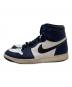 NIKE (ナイキ) AIR JORDAN 1 RETRO HIGH OG ネイビー サイズ:27.5㎝：8000円
