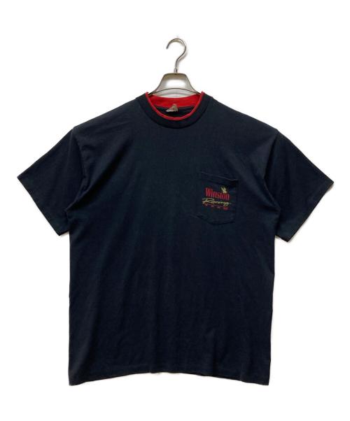 AMERICAN BORN（アメリカン ボーン）AMERICAN BORN (アメリカン ボーン) Winston レイヤードTシャツ ブラック サイズ:XLの古着・服飾アイテム