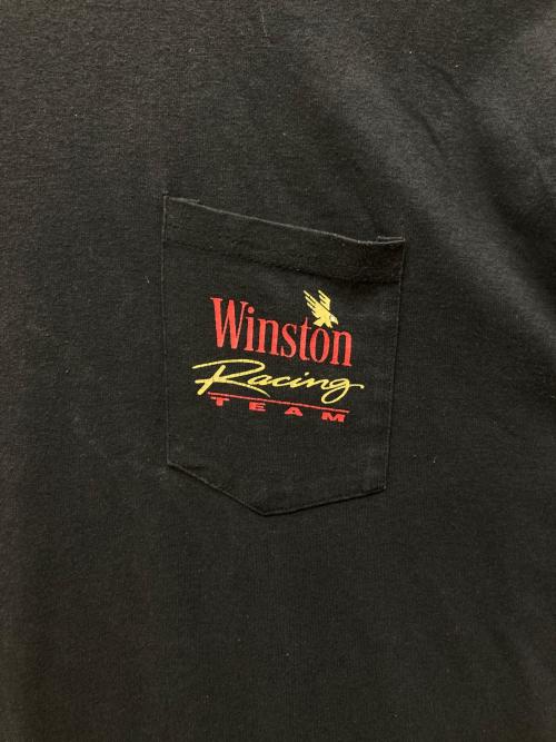 AMERICAN BORN（アメリカン ボーン）AMERICAN BORN (アメリカン ボーン) Winston レイヤードTシャツ ブラック サイズ:XLの古着・服飾アイテム