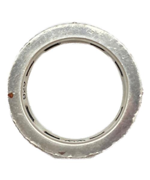 JUSTIN DAVIS（ジャスティンデイビス）JUSTIN DAVIS (ジャスティンデイビス) MEDIEVAL WEDDING BANG RING シルバー サイズ:記載無し（実寸13号）の古着・服飾アイテム