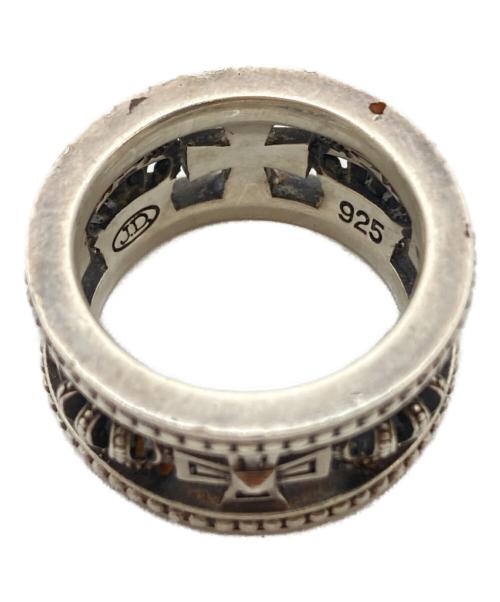 JUSTIN DAVIS（ジャスティンデイビス）JUSTIN DAVIS (ジャスティンデイビス) MEDIEVAL WEDDING BANG RING シルバー サイズ:記載無し（実寸13号）の古着・服飾アイテム
