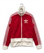 adidas×KSENIA SCHNAIDERアディダス×クセニア シュナイダー）の古着「トラックジャケット」｜レッド
