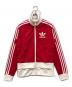 adidas（アディダス）の古着「トラックジャケット」｜レッド