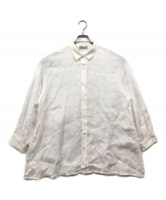 中古・古着通販】ESCADA (エスカーダ) 総柄ブラウス イエロー サイズ