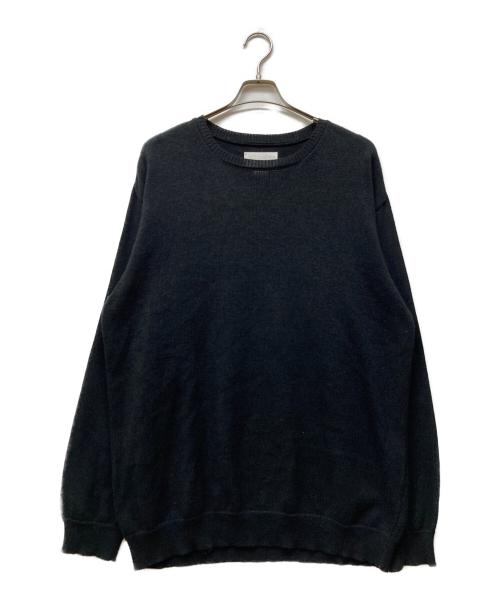 nanamica（ナナミカ）nanamica (ナナミカ) 7G CREW NECK SWEATER ブラック サイズ:XLの古着・服飾アイテム