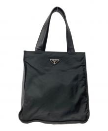 PRADA（プラダ）の古着「トートバッグ」｜ブラック