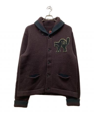 ダブルアールエルカーディガン／ＲＲＬ 中古・古着通販】RRL (ダブルアールエル) Black Cat Cardigan バー