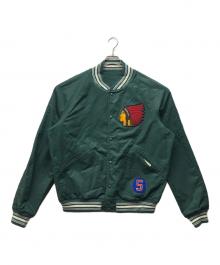 POLO RALPH LAUREN（ポロ・ラルフローレン）の古着「リバーシブルスタジャン」｜グリーン