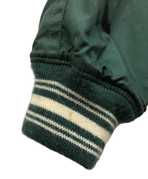 POLO RALPH LAUREN（ポロ・ラルフローレン）POLO RALPH LAUREN (ポロ・ラルフローレン) リバーシブルスタジャン グリーン サイズ:XLの古着・服飾アイテム