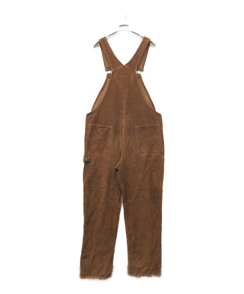 RRL（ダブルアールエル）RRL (ダブルアールエル) コーデュロイオーバーオール ブラウン サイズ:36の古着・服飾アイテム
