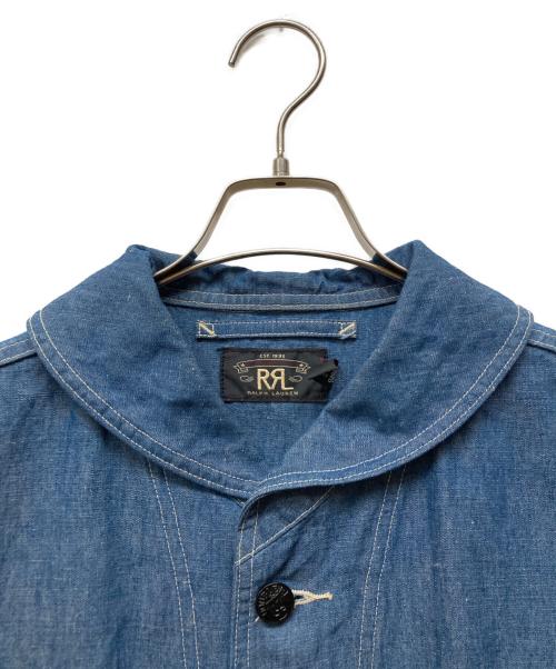 RRL（ダブルアールエル）RRL (ダブルアールエル) カバーオール ブルー サイズ:XLの古着・服飾アイテム