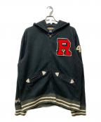 Rugby Ralph Laurenラグビーラルフローレン）の古着「ジップパーカー」｜ブラック