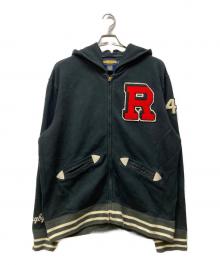 Rugby Ralph Lauren（ラグビーラルフローレン）の古着「ジップパーカー」｜ブラック
