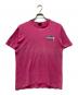 stussy（ステューシー）の古着「バックプリントＴシャツ」｜ショッキングピンク