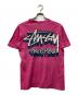 stussy (ステューシー) バックプリントＴシャツ ショッキングピンク サイズ:M：6000円