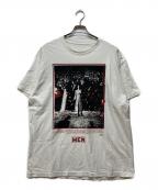 WEBERウェーバー）の古着「ムービープリントＴシャツ」｜ホワイト
