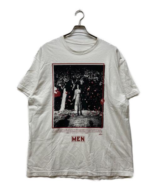 WEBER（ウェーバー）Weber (ウェーバー) ムービープリントＴシャツ ホワイト サイズ:XLの古着・服飾アイテム