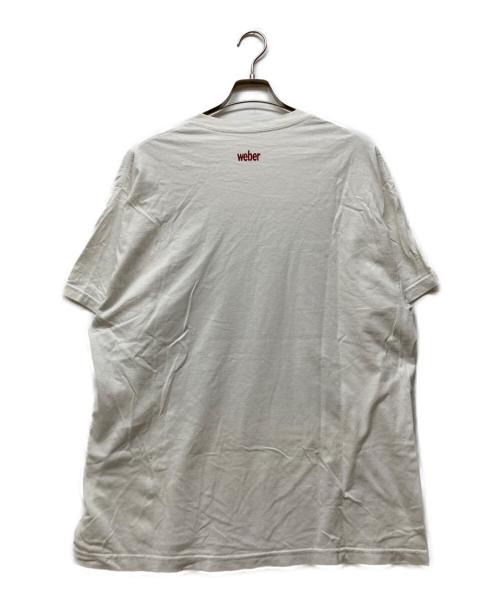 WEBER（ウェーバー）Weber (ウェーバー) ムービープリントＴシャツ ホワイト サイズ:XLの古着・服飾アイテム