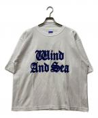 Champion REVERSE WEAVE×WDSチャンピオン リバース ウィーブ×ウィンダンシー）の古着「PRINT TEE」｜ホワイト