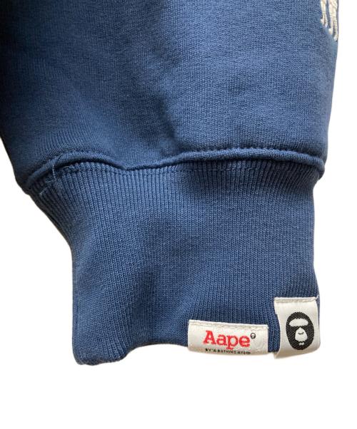 A BATHING APE（アベイシングエイプ）A BATHING APE (アベイシングエイプ) RUSSELL ATHLETIC (ラッセルアスレチック) コラボパーカー ブルー サイズ:XLの古着・服飾アイテム
