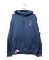 A BATHING APE（アベイシングエイプ）の古着「コラボパーカー」｜ブルー