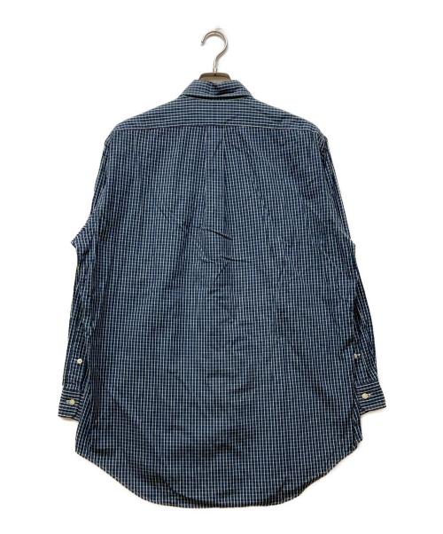 RALPH LAUREN（ラルフローレン）RALPH LAUREN (ラルフローレン) YARMOUTHチェックシャツ グリーン×ネイビー サイズ:152/1-32の古着・服飾アイテム